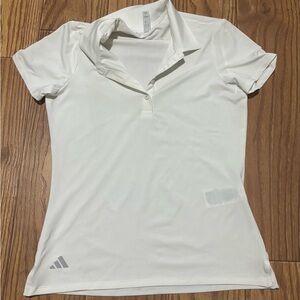 Adidas Women's White Short Sleeve Tee